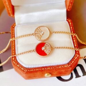 Lucky amulet diamond bracelet