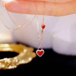 Heart shaped necklace
