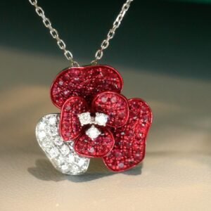 Rose jewelry set