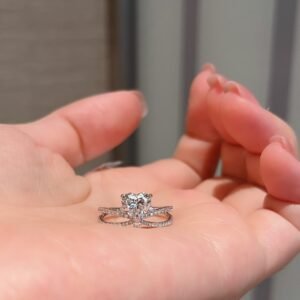 heart diamond ring