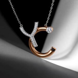 18K gold pendant
