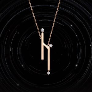 18K fine gold pedant