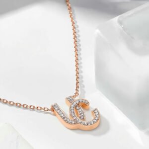 18K gold pendant