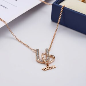 18k gold pendant