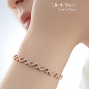 18k gold diamond bracelet