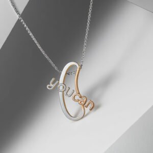 18K gold pendant