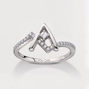 18k gold diamond ring