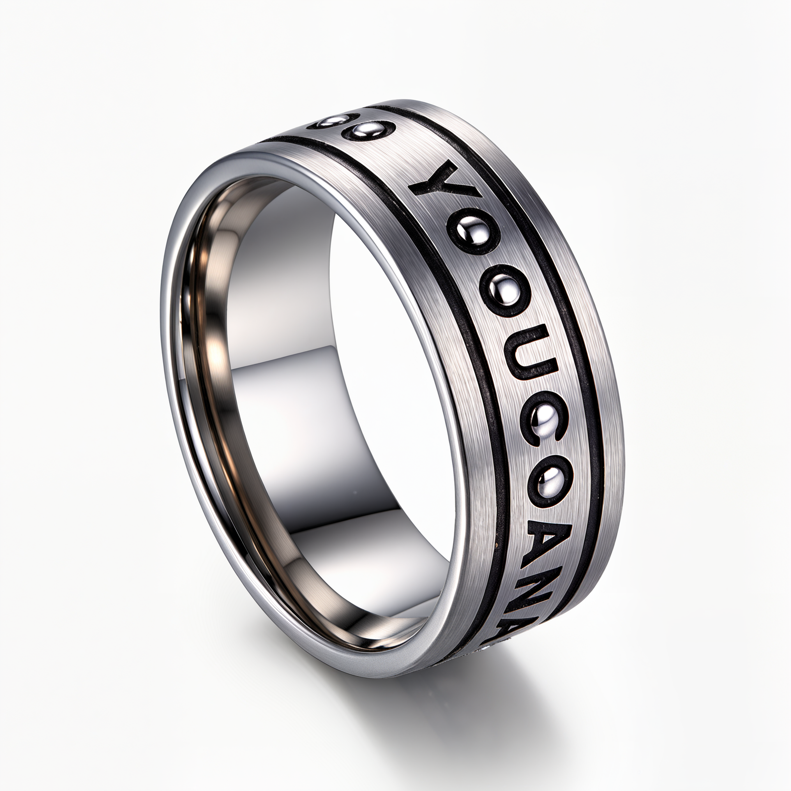 18k gold band ring
